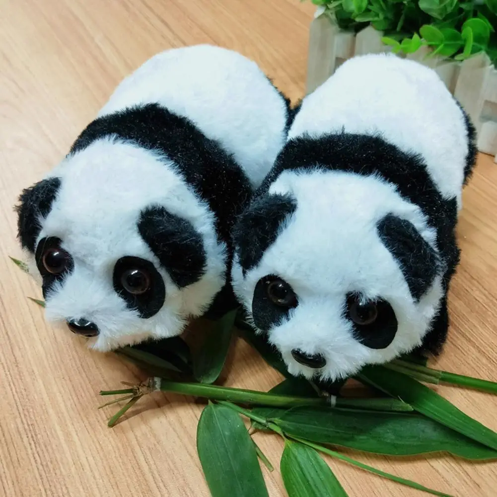 Creative Electric Panda Toy Kids Gift Panda Doll Vivid Color  Kids Gift creative panda doll simulation holding bamboo giant panda children’s plush toy pillow birthday gift