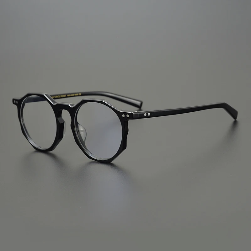 

Classic Fashion Polygonal Eyewear Frame Men's High Quality Handmade Acetic Acid Optical Glasses Women's Myopia Reading Eyeglass