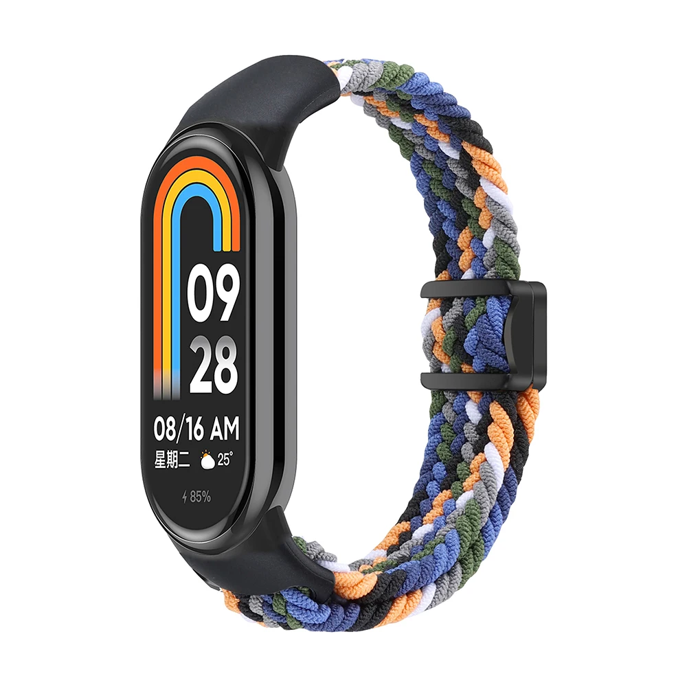 Magnetic Braided Loop Strap - Stretchy Nylon Elastic Sport Band
