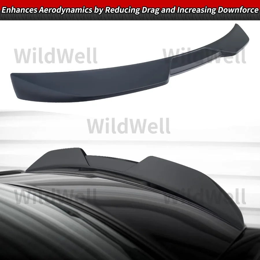 Rear Trunk Spoiler for 20112023 Chrysler 300 300C 300S Touring Limited Highkick Duckbill Style Wing with ABS Material in Matte