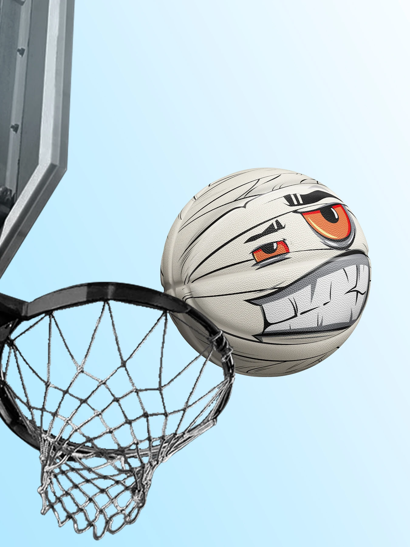 Durable Rubber Basketball Size 7