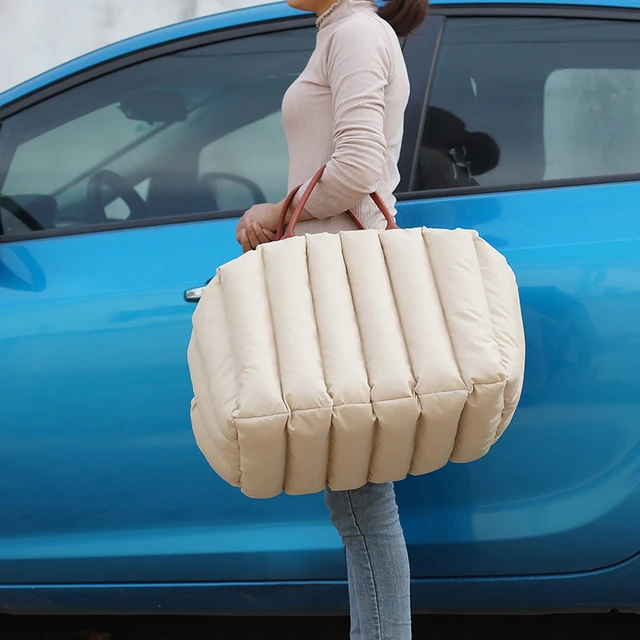 Pet Outing Handbag Warm Carrying Bag Oversized Exposed Cat and Dog Kennel Handbag Portable Pet Dog Car Seat 6