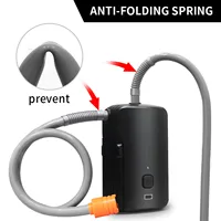 USB Rechargeable Camping Shower with Battery Display