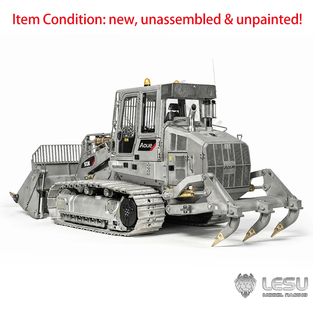 LESU 973K 1/14 Scale RC Hydraulic Metal Loader KIT Openable Bucket Trucks Model with ESC Motor Remote Control Car Toy TH23767 4