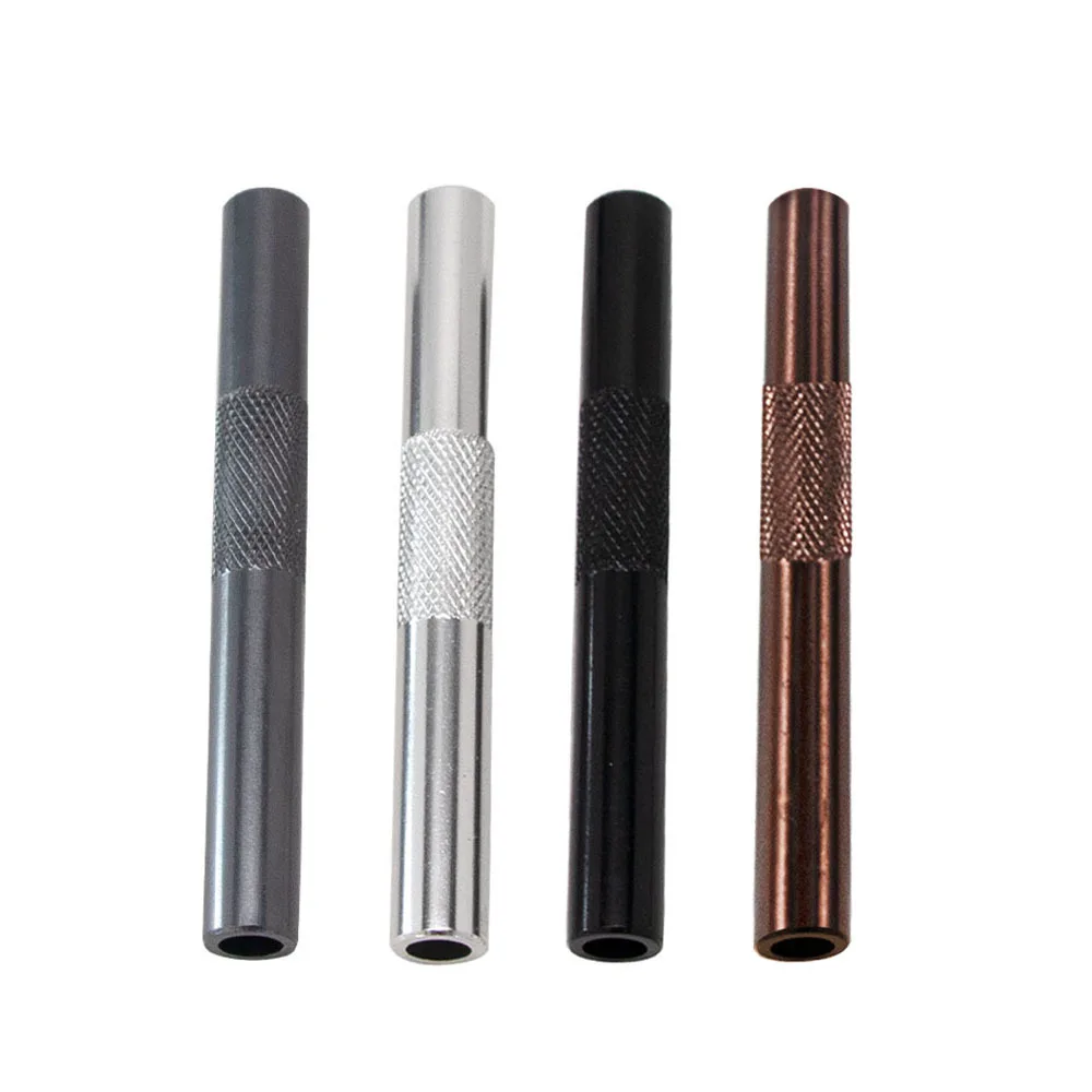 1pc High Quality Metal Straw Cool Gadget for Men Aluminium Alloy Straw Tube Portable Multi-purpose with 1pcs Bursh 5