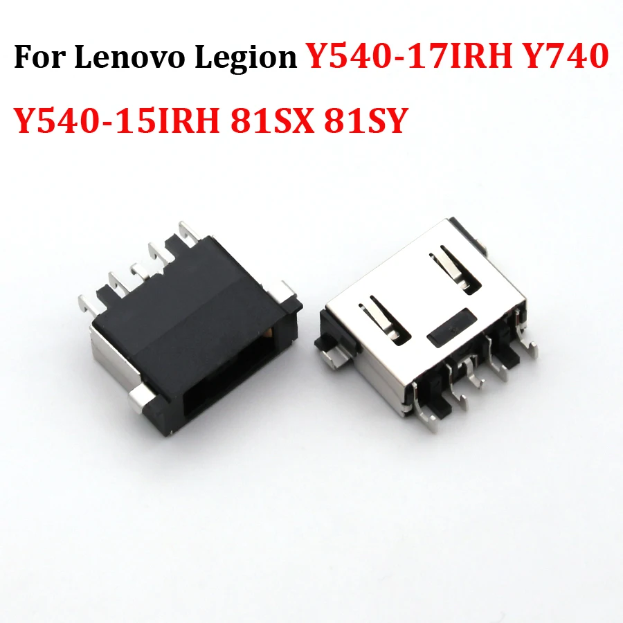 Spina Della Porta Del Caricatore Della Presa Jack Di Alimentazione Cc 1-10Pcs Per Lenovo Legion Y540-17Irh Y740 Y540-15Irh 81Sx 81Sy