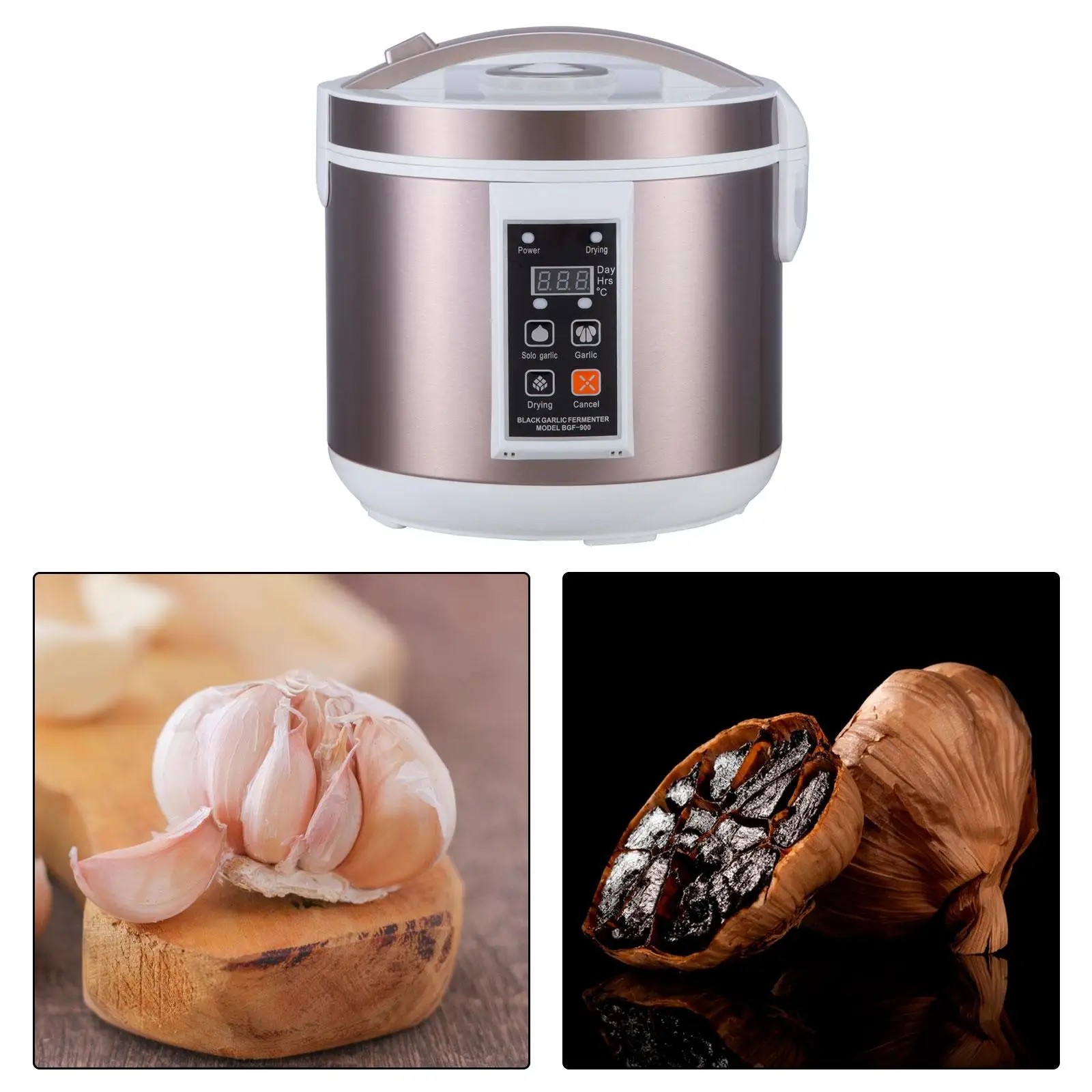 Black Garlic Fermenter Black Garlic Fermentation Machine 6L Multifunctional Ferment Pot for Household Kitchen Restaurant