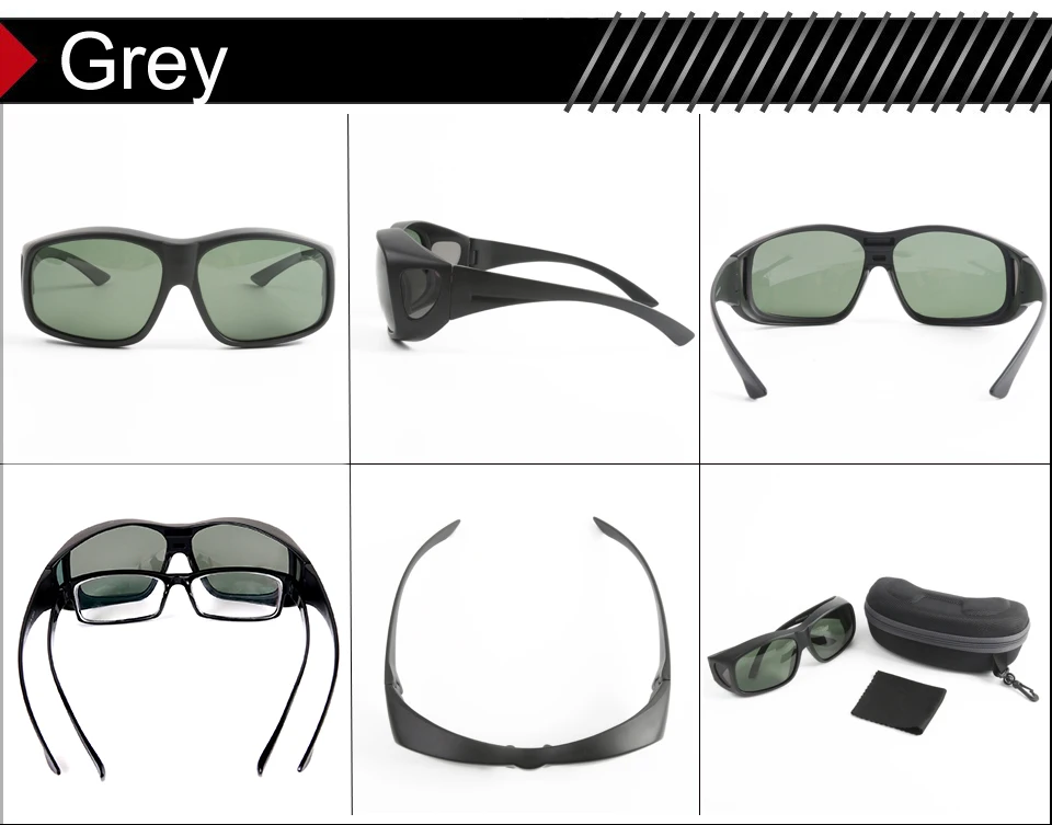 Description Picture 4 of itemMaximumcatch Fit Over Fishing Sunglasses Clip On Polarized Sunglasses for Outdoor Sports Glasses