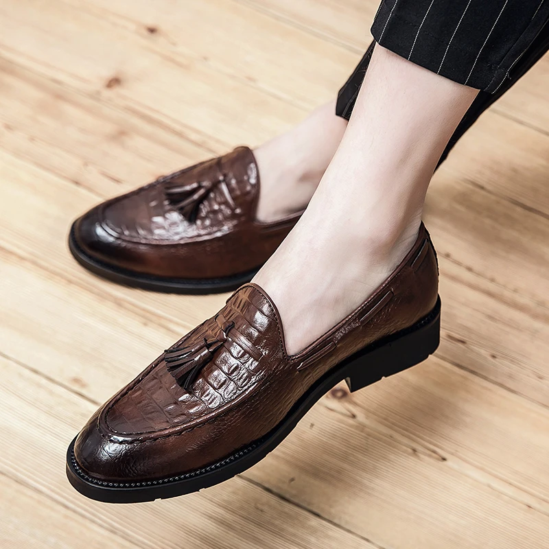Brand Patent Leather Oxford Shoes for 