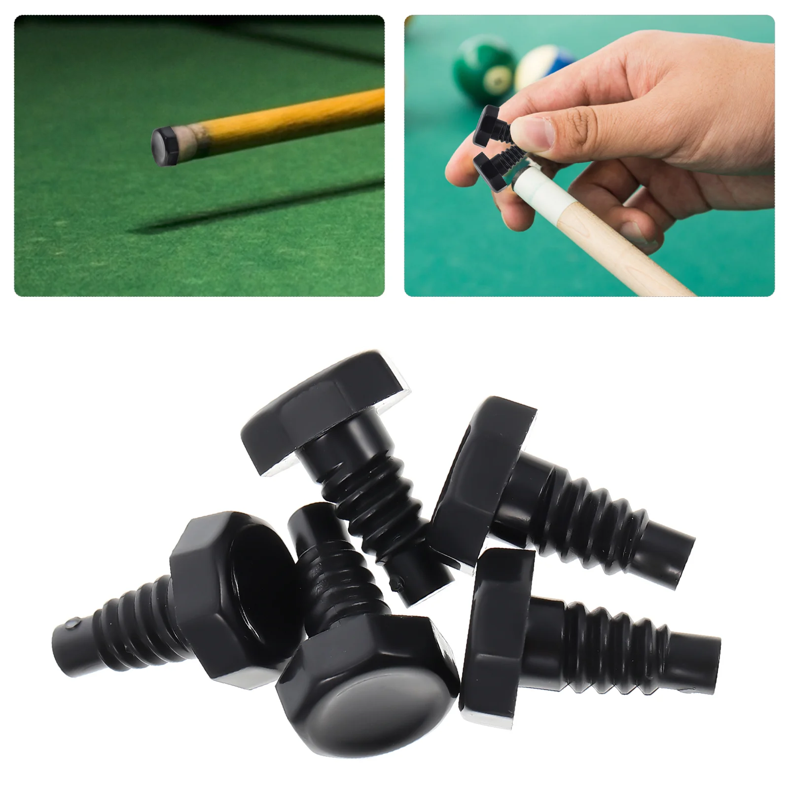 Protector Rubber Billiard Cue Pool Billiard Cue Stick Tip Cue