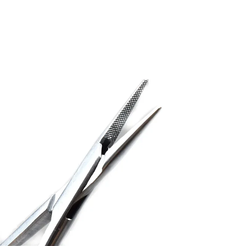 Needle Clamp Holder Stainless Steel Medical Stitching Forceps Surgical Pliers For Holding Suture Needle 18cm