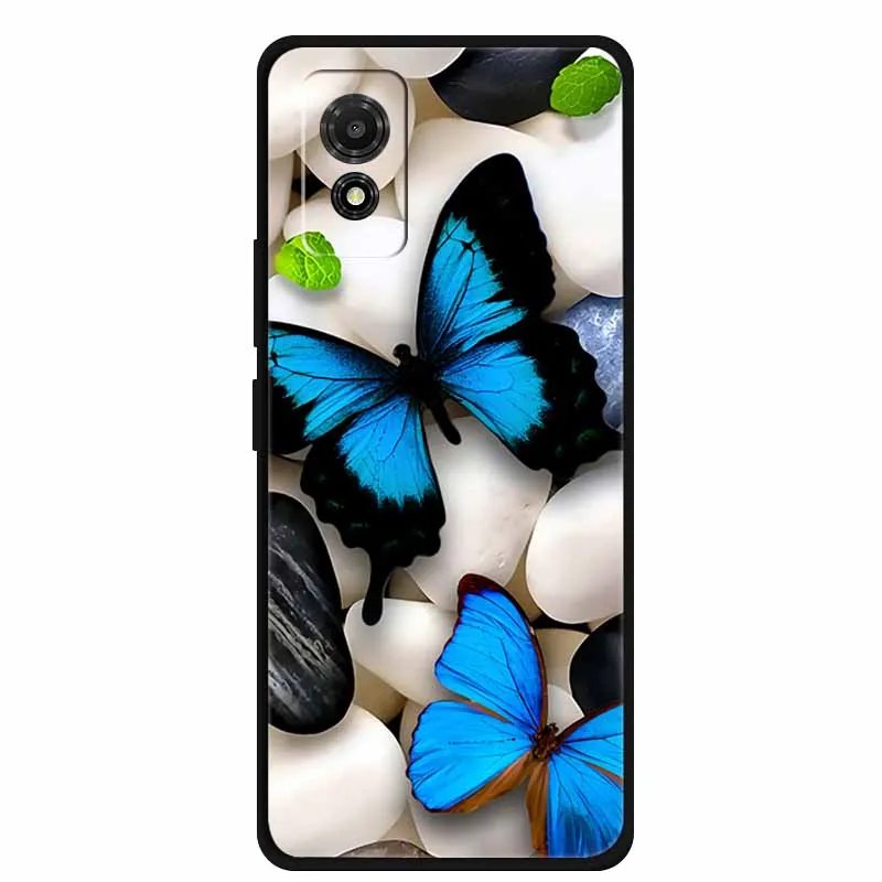 Artistic Cat Silicone Protective Phone Case - Stylish & Durable Bumper Protector