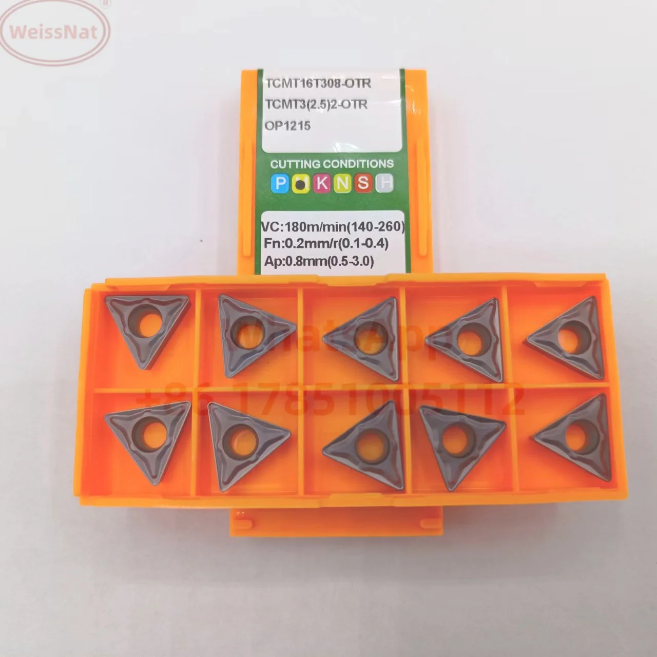 Model Tools TCMT090204 TCMT090208 TCMT110204 TCMT110208 TCMT16T304 TCMT16T308 OP1215 OP1315 OC2125 OC Cutting Carbide TCMT Insert