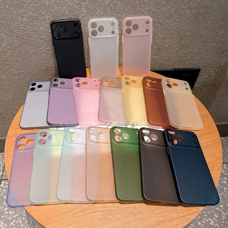 รูปสินค้า เคสซิลิโคนบางเฉียบ นุ่ม หรูหรา สำหรับ iPhone 17/16/15/14/13/12/11 Pro Max