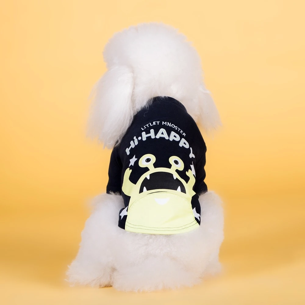 Equivalente Panadería Funcionar Dog Clothes Fashion All Seasons Cotton Pet Dogs T-shirt For Puppy Small  Medium Dogs Knitting French Bulldog Yorkshire Ropa Perro - Dog Coats &  Jackets - AliExpress