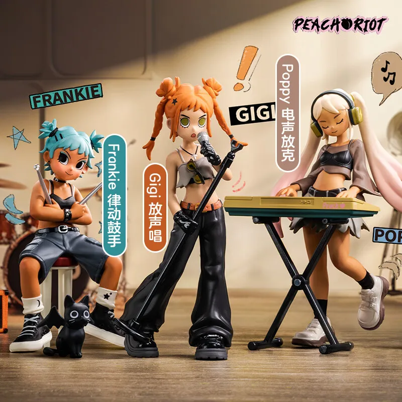 Peach Riot Blind Box Resie Up Series Poppy Gigi Comuna Ie Girls Anime Figure Model Decoration Collecemballages Figurine Toy - AliExpress 26