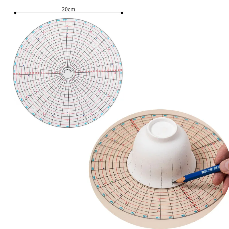 Ceramic Ruler Tool for Pottery and Clay Crafts