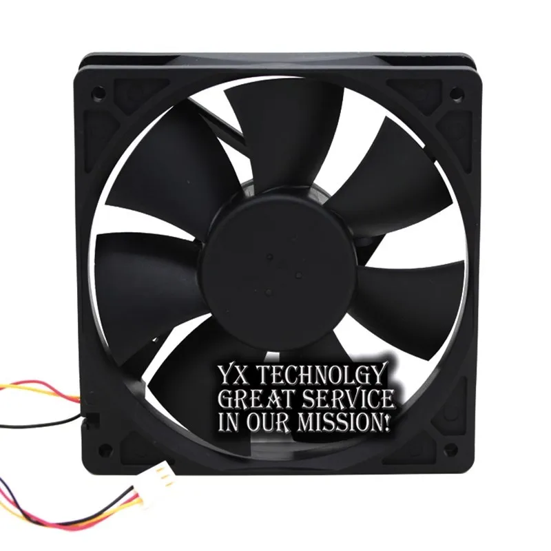 Delta Ventilador Dedicado Linhas 120 mm Afb1212vh-bl3v 12025 12v 0.60a 120x120x25 mm - Imagem 3