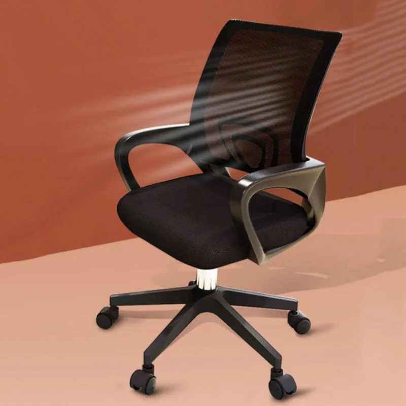 

Ergonomic Wheels Office Chair Swivel Net Lumbar Office Chair Support Back Home Cadeira Gamer Frete Gratis Furniture Offices