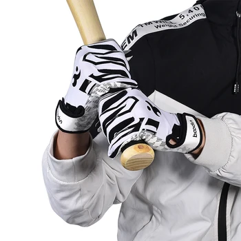 Football gloves with padding receiving gloves with adhesive padding indoor football gloves rugby and baseball hitting glove 1071 1