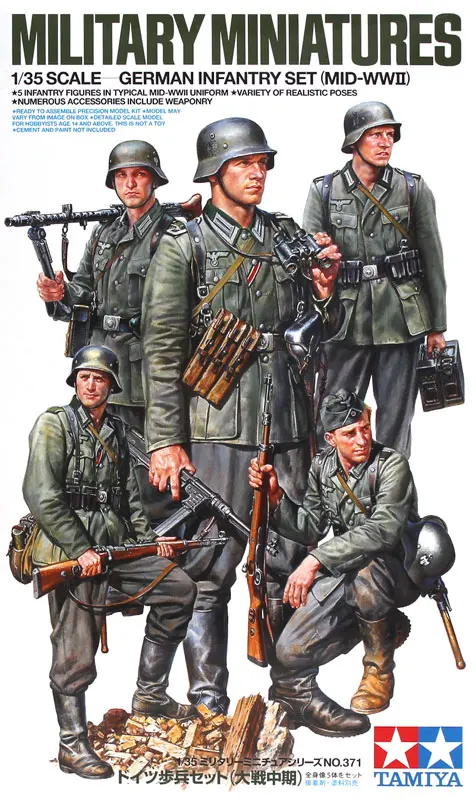 Tamiya 35379 1/35 Escala Kit De Modelo De Figura Militar Wwii Conjunto De  Explorador De Infantería De Ee. Uu. - Figuras - AliExpress