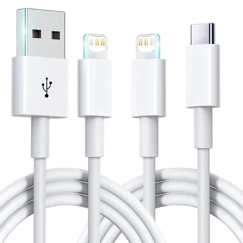 Original USB PD Cable Fast Charging Cord For Apple iPhone Pro XS Max XR X 7 8 Plus iPad Air 2 USB C Charger Cable