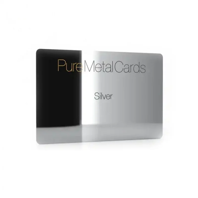 Customized.product.High Quality custom steel metal cards with rfid chip business cardss metal cards