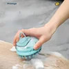 Dog Washing Massage Silicone  For Bath Pet Shampoo Brush Dog Bath Brush With Soap Dispenser Dog Grooming Brush 1