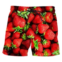 Summer Blueberries Fruit Short Pants Women Men 3D Printed Swimsuit Swim Trunks Beach Shorts Skateboard Sport Cool Gym Ice Shorts 1