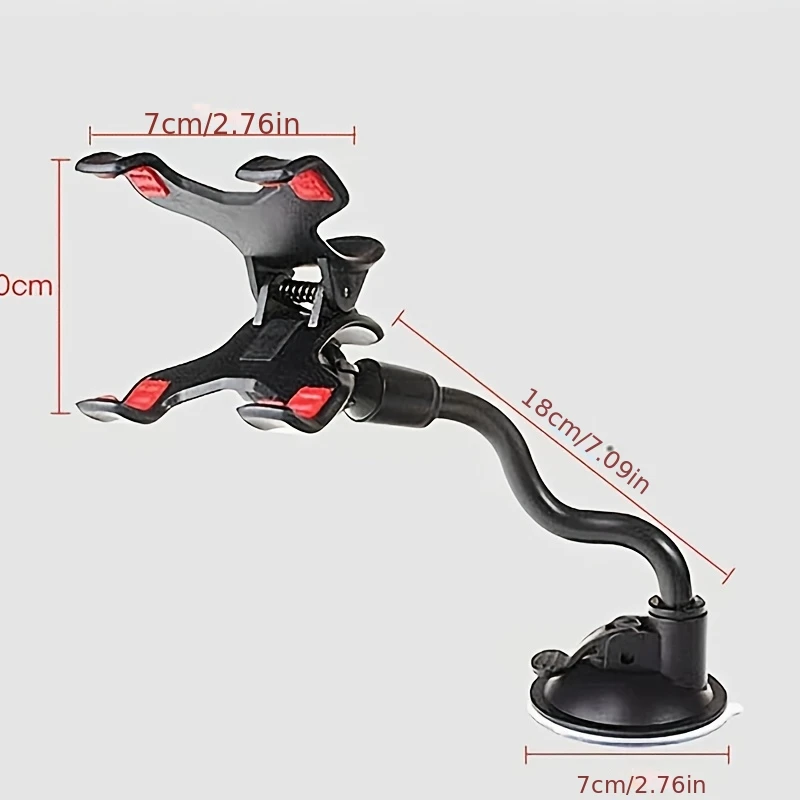 Universal Music Phone Stand with Strong Suction and Flexible Design