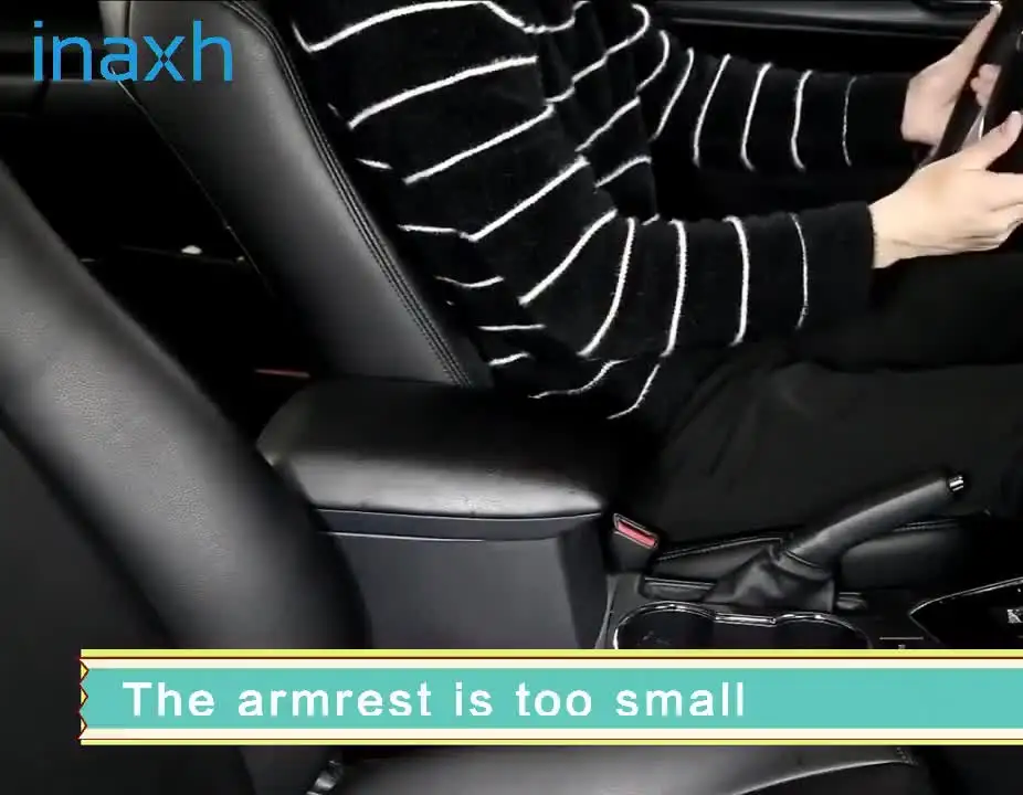 Für Hyundai Creta Armlehne box Creta IX25 2014-2020 verlängern erhöhen Verlustfreie retrofit unterstützung dekoration auto zubehör