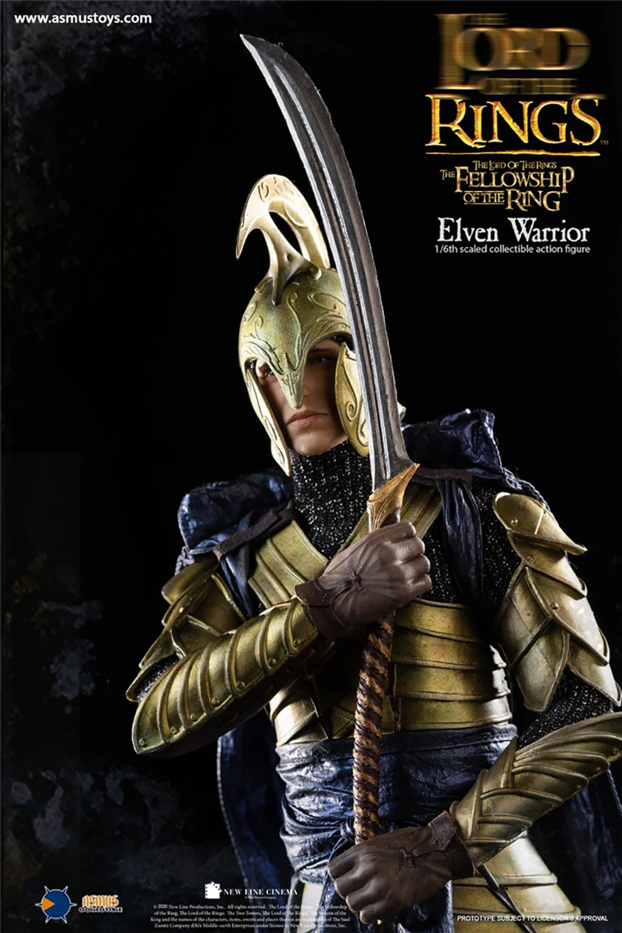 Asmus Toys 1/6 ロード・オブ・ザ・リング エルフ ウォリアー 戦士