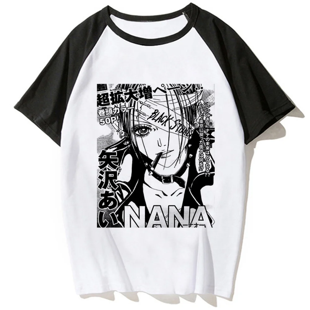 

nana anime tshirt women harajuku comic t-shirts girl anime clothing