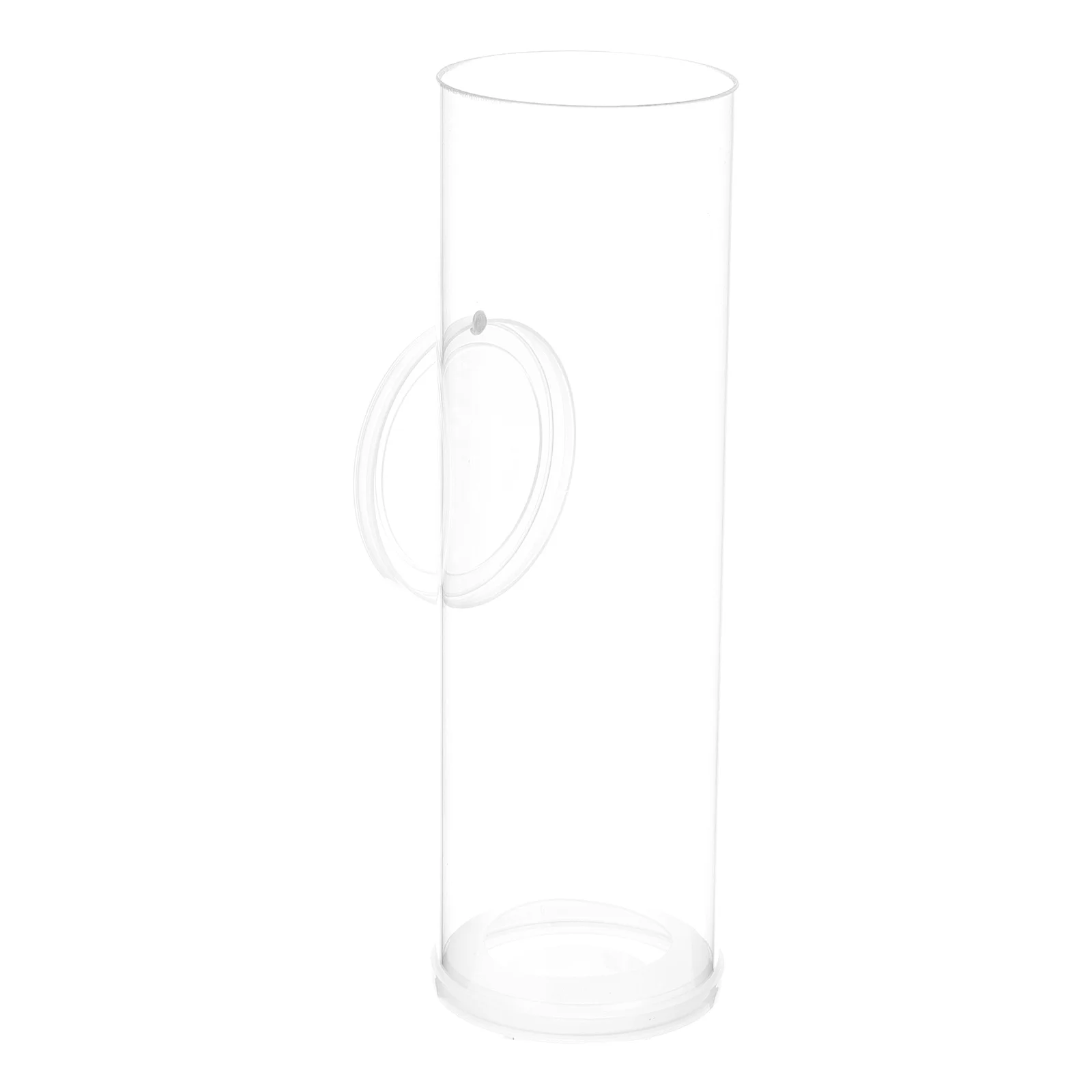 Transparent Automatic Ball Dispensing Bucket Large Capacity Badminton Accessories Shuttlecocks Storage Tube Training Case For