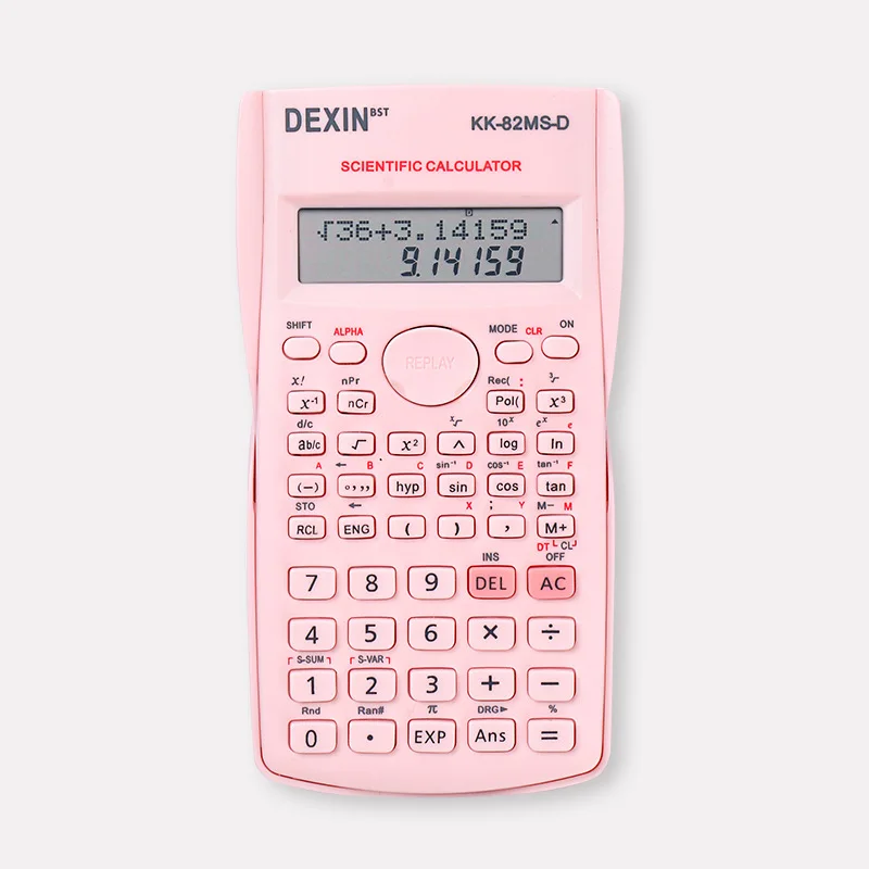 School Engineering Scientific Calculator Students Stationary Calculating Tools Exam Function Creative Color