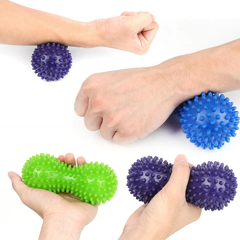 Spiky Lacrosse Ball Foot Massager for Muscle Pain Relief