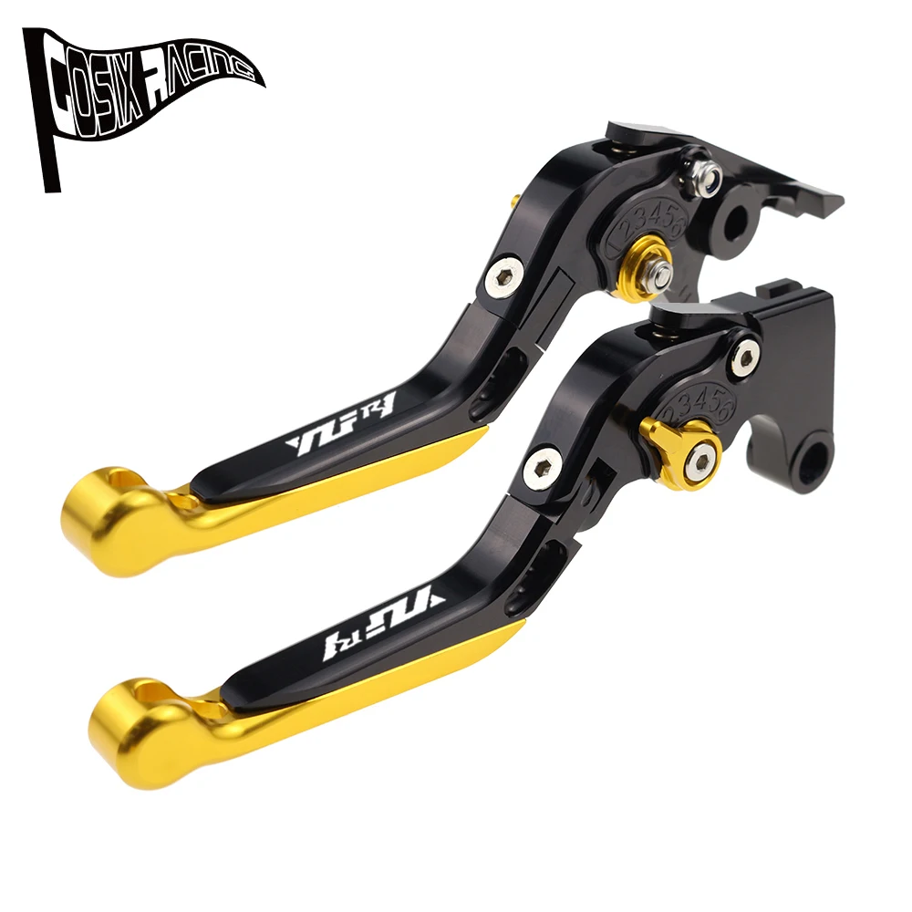 Fit For YZF R1 2002-2003 YZFR1 YZF-R1 Motorcycle CNC Accessories Folding Extendable Brake Clutch Levers Adjustable Handle Set 2