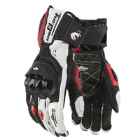 Genuine Leather Motorcycle Gloves Men's Windproof Outdoor Riding Motocross Gloves Touch screen Motociclismo Protective Equipment - Image 2