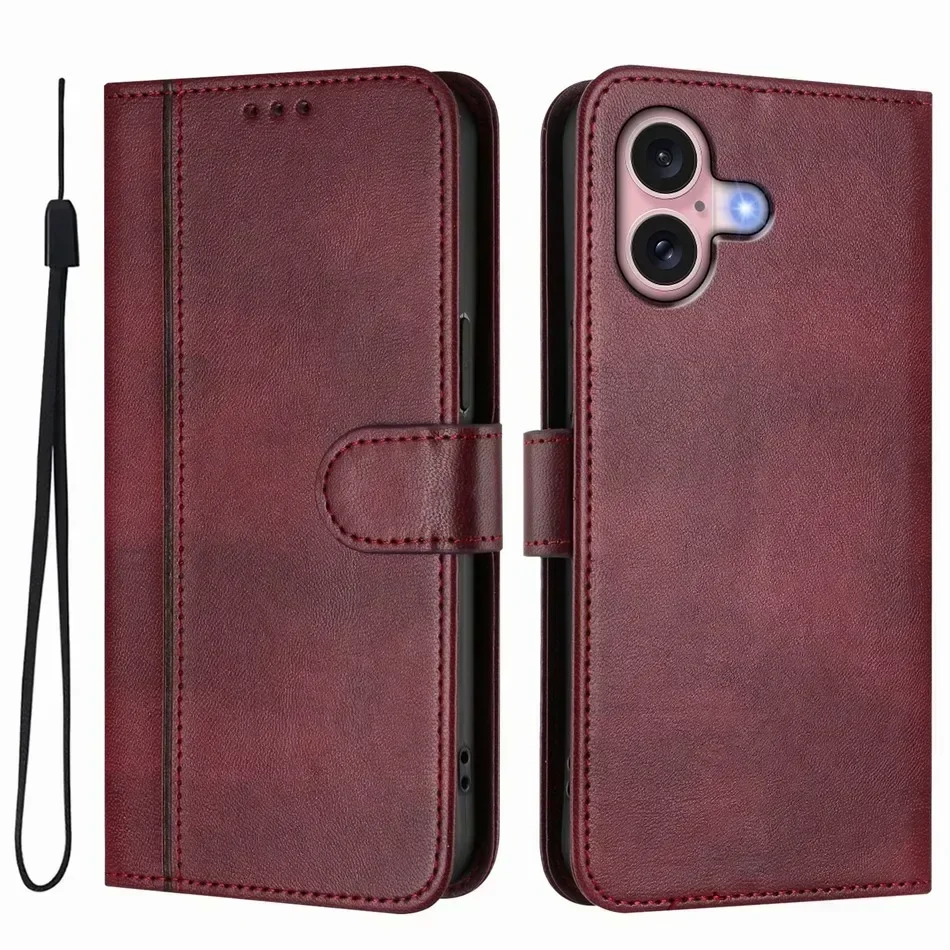 Vintage-Inspired Wallet Card Phone Case
