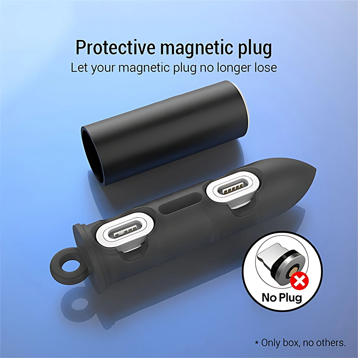 1PC Magnetic Charging USB Tips Storage Cord Holder Cable Organizer Connector Head Plug Adapter cable organizer
