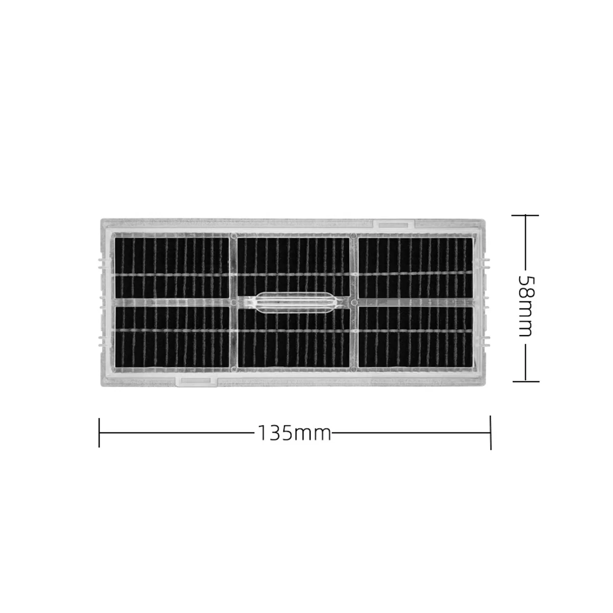 10Pcs Activated Carbon HEPA Filter for XiaoMi Roborock S7 MaxV Ultra/T8Plus G10 G10S G20 Vacuum Cleaner Parts