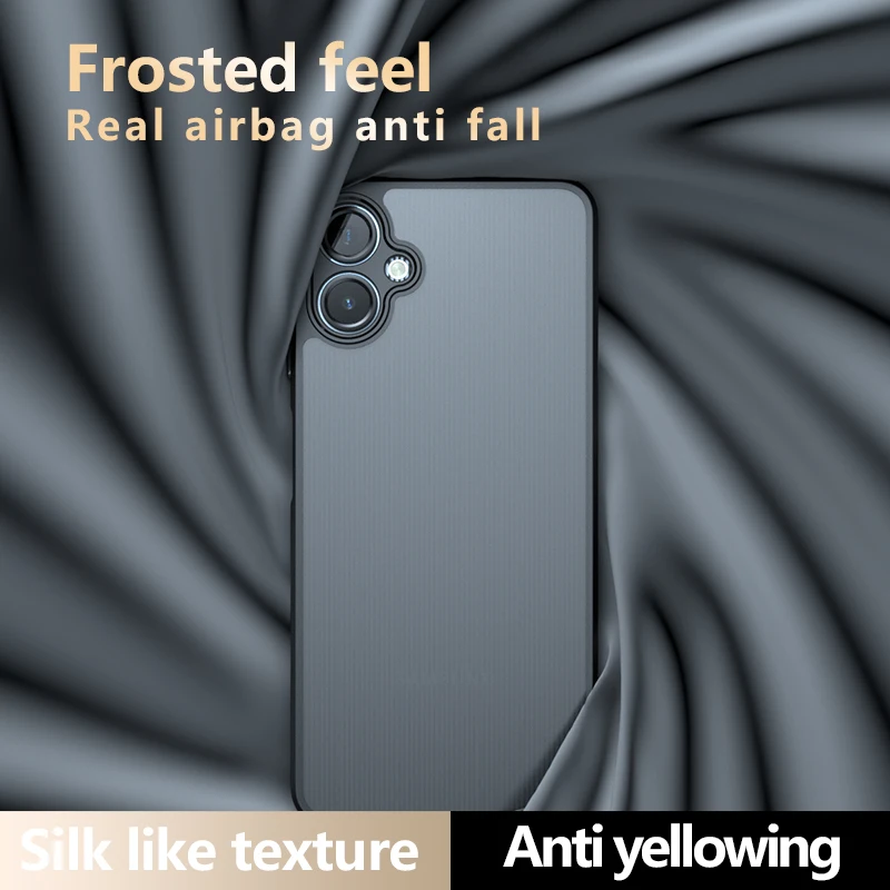 Anti-Drop Air Bag HD Clear Case with Anti-Shock Frosted Protection