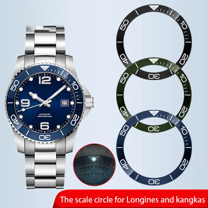 Ceramiczna Ramka Szkiełka Zegarka Dla Longines Kangkas L3 Skala Pierścień 39Mm 41Mm Tarcza Ceramiczna Ramka Szkiełka Zegarka L3 742 Zegarek Skala Pier