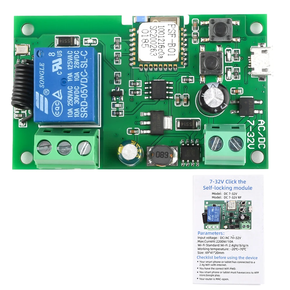 7-32V and 433 remote