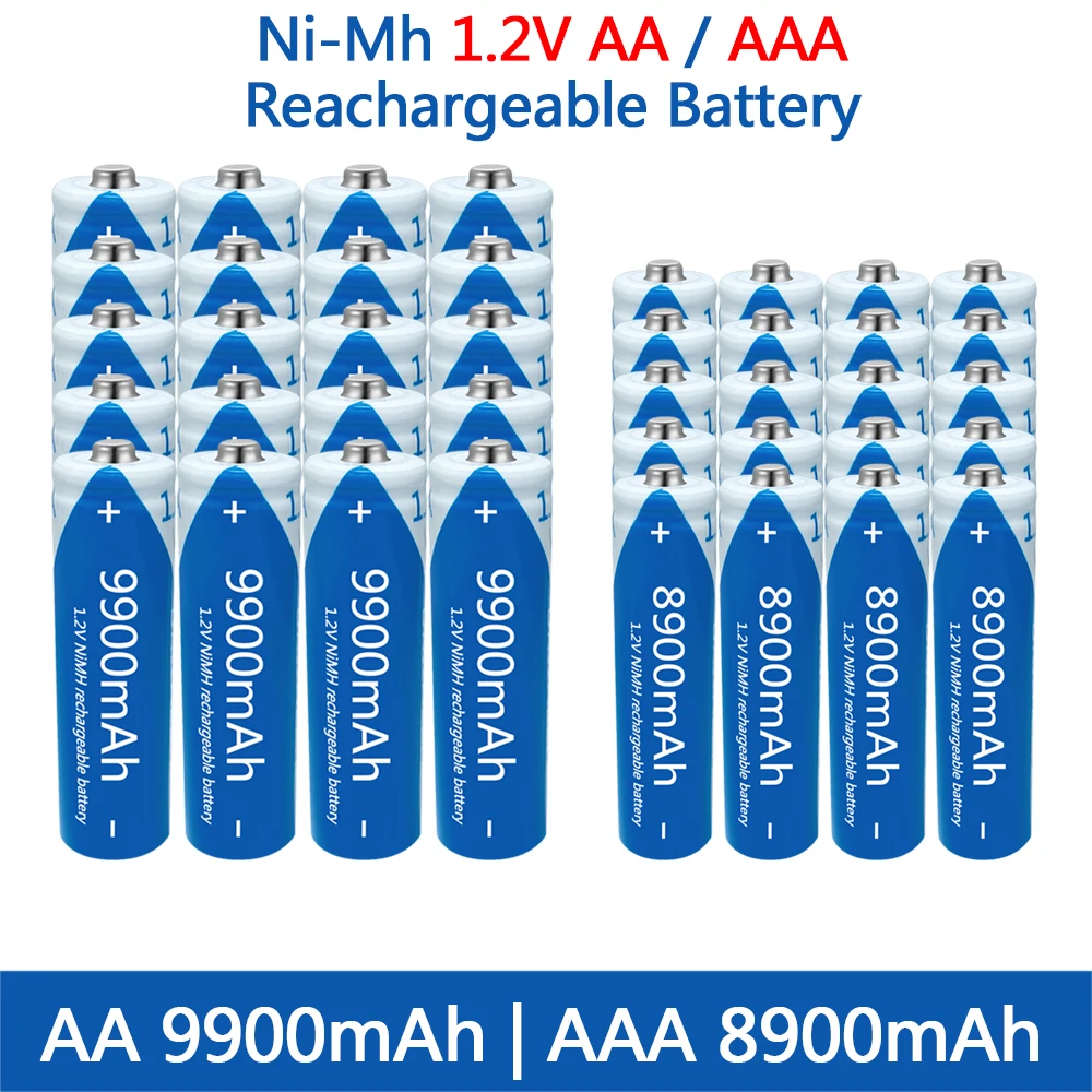 Bateria aa aaa 1 2v akumulator nimh bateria o du ej pojemno ci 9900mah
