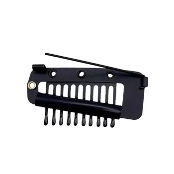 10pcs/20pcs  Clips With Safety Pin10-Teeth Strong Grip Hair Clip Duppatta Hack Hijab Tikka Setting Grip Clips