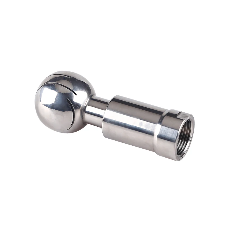 

BSP1/2"-2" Inch SS304 Stainless Rotary Spray Ball Sanitary Female Thread CIP Tank Cleaning Head 360 Degree Coverage Wash Fitting