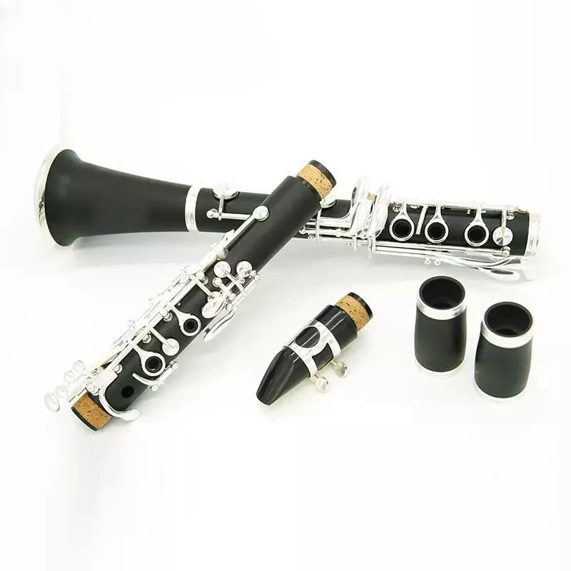 Clarinet Instrument Blackwind 17 Key Silver Plated Professional Performance