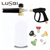 LUSQI Pressure Washer Gun Snow Foam Lance Cannon Foam Blaster With Pressure Washer Nozzle Tip Jet Wash Gun 1