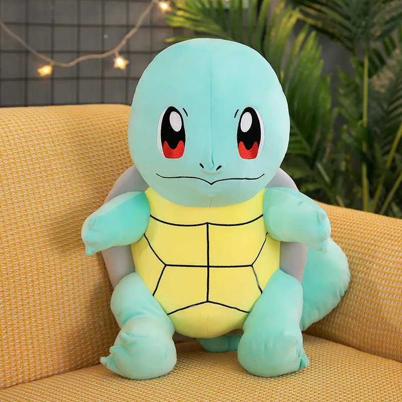 30-75cm Large Pokemon Squirtle Plush Doll Cartoon Soft Stuffed Plush Toy Sofa Pillow Ornament Boys And Children Holiday Gifts 3